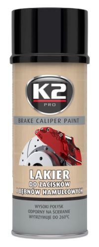 K2 Brake caliper paint 400 ml Černá
