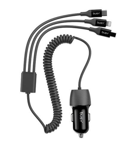 Busy®Multi nabíječka 3V1, carbon