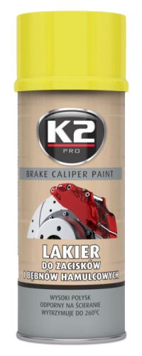K2 Brake caliper paint 400 ml Žlutá