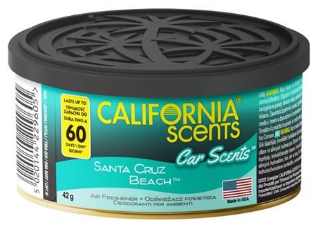 California scents Santa Cruz beach