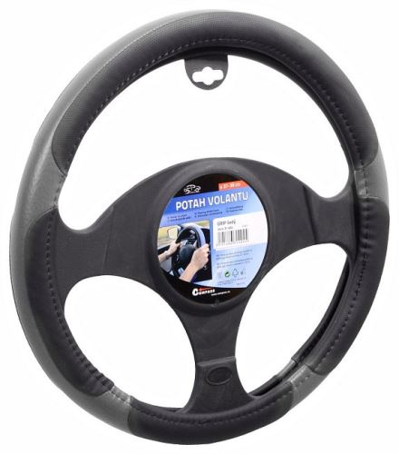 Potah volantu Grip šedý 2