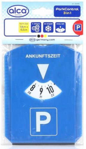Parkovací hodiny Alca se škrabkou