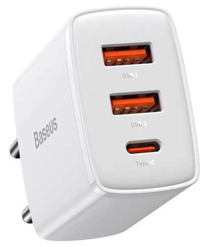 Baseus nabíječka 2 x USB + USB-C