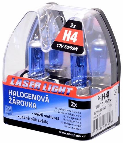 Žárovka 12V, H4, P43t