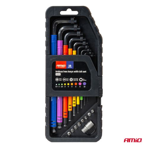 Sada Hex klíčů+bity 18ks (2)