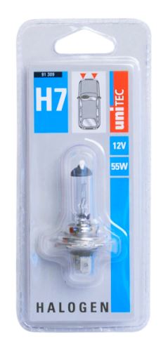 UNITEC ZAROVKA H7 HALOGEN 12 V 55 W