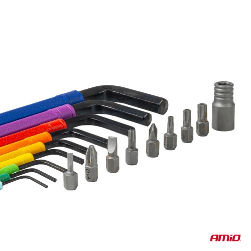 Sada Hex klíčů+bity 18ks (1)